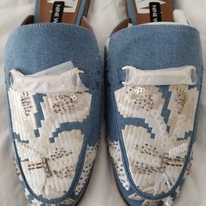 NEW Nine West Denim Mule Size 8 from Stitch Fix